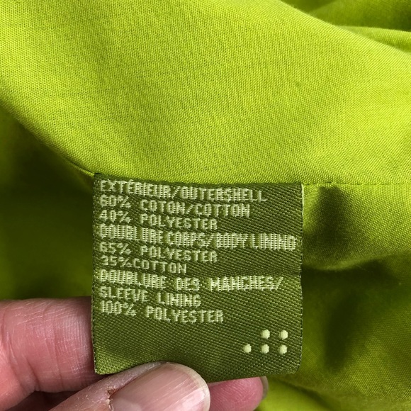 Soia & Kyo Plaid Cream Large Button Jacket S - Picture 4 of 8